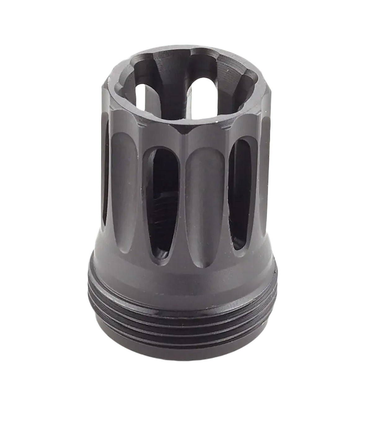 Wilson Combat SPKMB1658X24 Quell K-Mount Flash Hider / QD Suppressor Interface 5/8"x24, Black Nitride