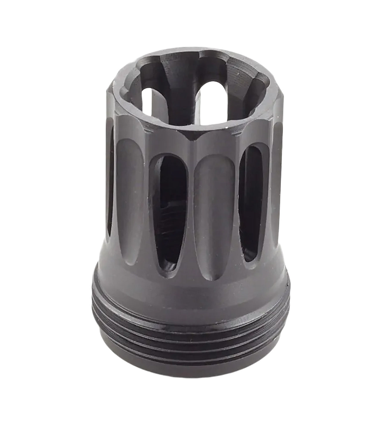 Wilson Combat SPKMB1658X24 Quell K-Mount Flash Hider / QD Suppressor Interface 5/8"x24, Black Nitride