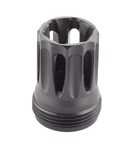 Wilson Combat SPKMB1658X24 Quell K-Mount Flash Hider / QD Suppressor Interface 5/8"x24, Black Nitride