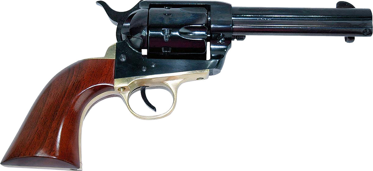 Cimarron PPP22LR Pistolero 22 LR 10rd Shot 4.75" Blued Steel Barrel Blued Cylinder Blued Steel Frame Walnut Grip Exposed Hammer