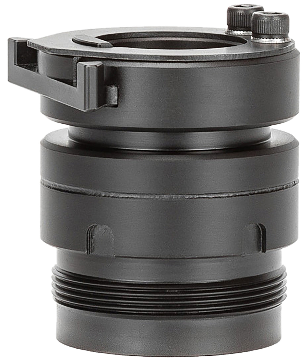 Griffin Armament SD1.375X24 Gate-LOK Suppressor Mount 17-4PH Stainless Steel PVD Black