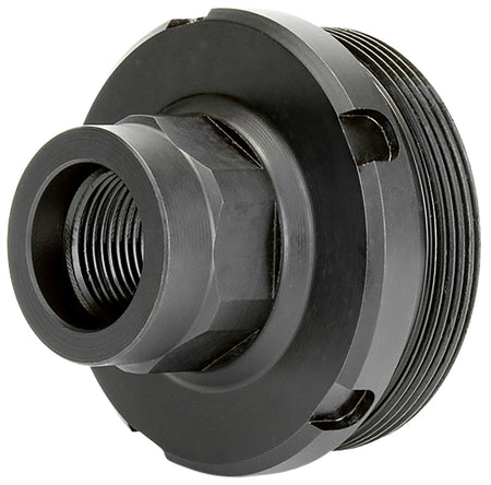 Griffin Armament DT1375X24-5/8X24 HUB Direct Thread Adapter 5/8"x24 17-4 Stainless Steel Nitride Black