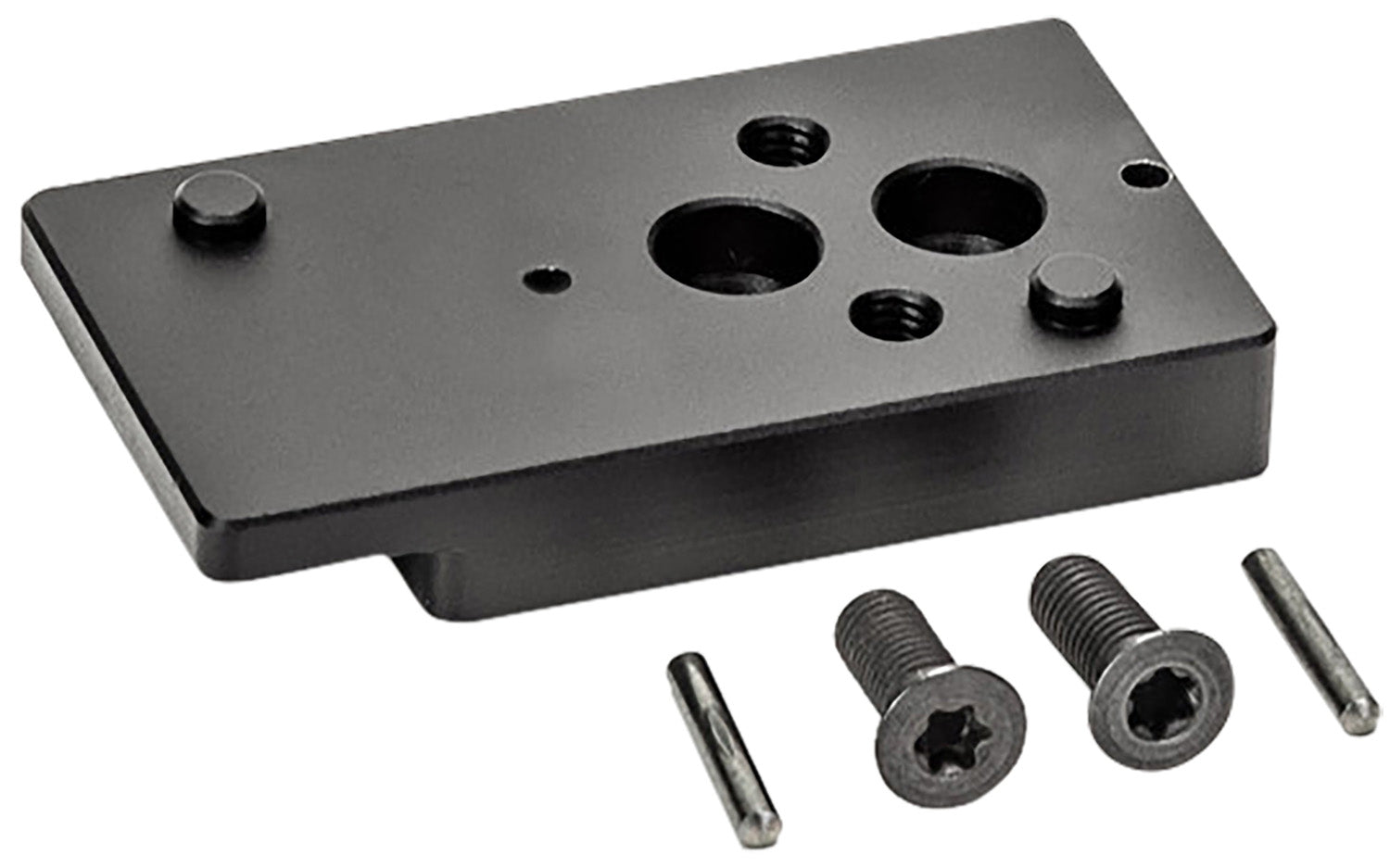 Griffin Armament GSMALDPFP AIS Flat Accessory Mount Plate Black Anodized 6061 T6