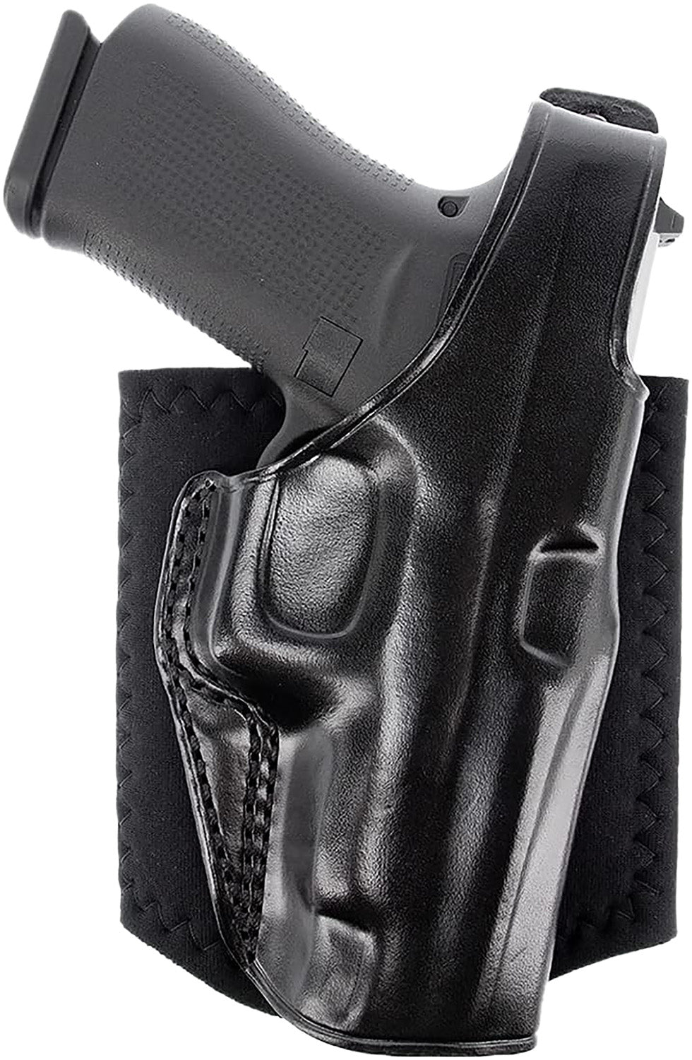 Galco Ankle Glove Holster Black Neoprene Fits Glock 43 Right Hand