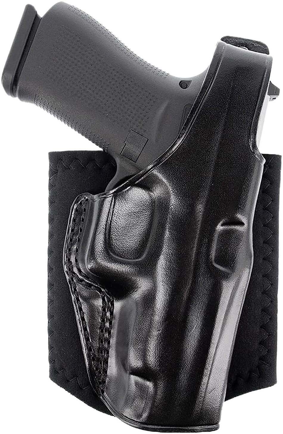 Galco Ankle Glove Holster Black Neoprene Fits Glock 43 Right Hand