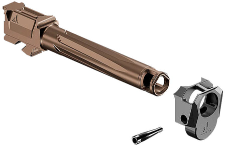 Radian Weapons R0839 Ramjet & Afterburner Combo 9mm Luger Glock 17 Gen5 Bronze Stainless Steel Barrel