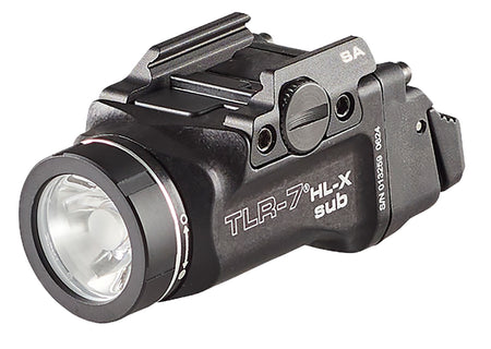 Streamlight 69506 TLR-7 HL-X SUB USB Weapon Light Black Springfield Armory Hellcat 1000 Lumens