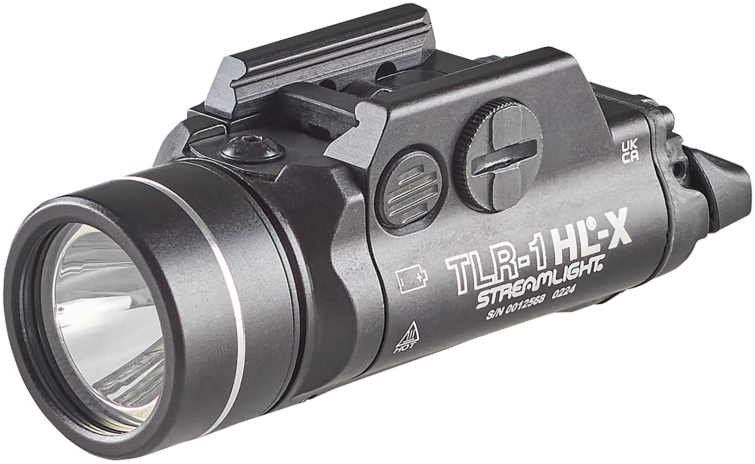 Streamlight 69500 TLR-1 HL-X Weapon Light Black 6000 Series Aluminum 1000 Lumens