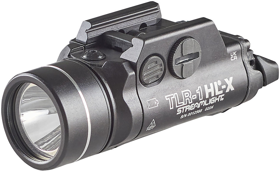 Streamlight 69500 TLR-1 HL-X Weapon Light Black 6000 Series Aluminum 1000 Lumens