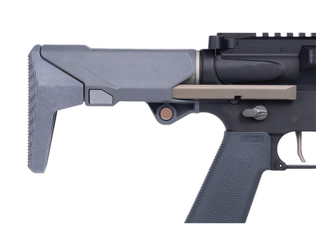 Q LLC ACCSHORTYSTOCKGRAY Shorty Gray Polymer AR/M4 Stock