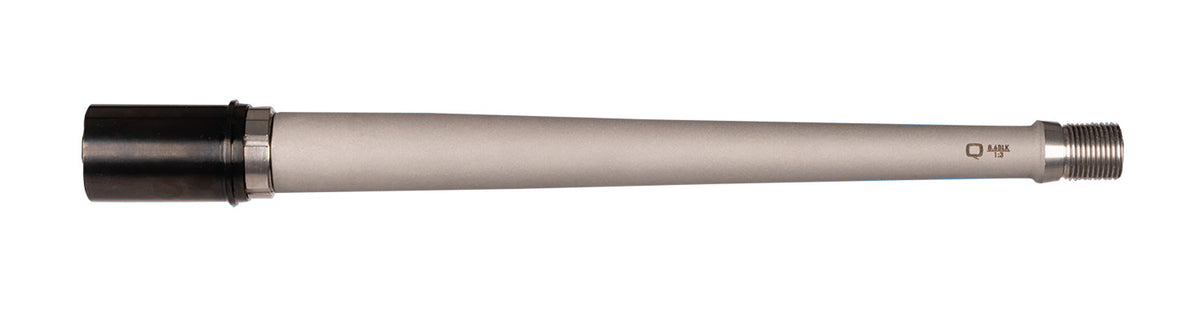 Q LLC ACCFIXBARREL8.612INCH Fixed Barrel Assembly 8.6 Blackout 12" Bead Blasted Matte Stainless Steel