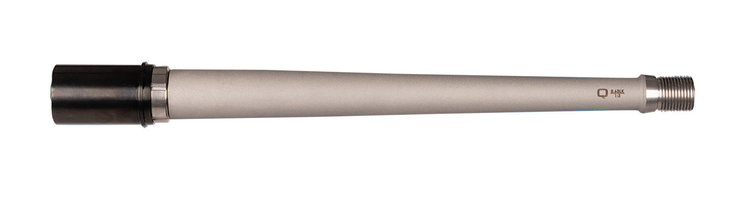 Q LLC ACCFIXBARREL8.612INCH Fixed Barrel Assembly 8.6 Blackout 12" Bead Blasted Matte Stainless Steel