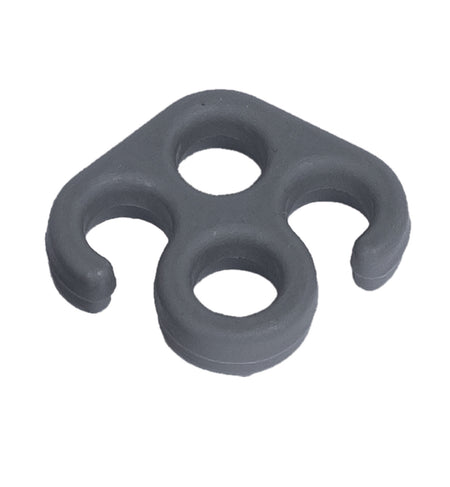 Q LLC ACCSLINGDEVILGRAY Sling Devil Mount Gray Glass Filled Nylon for Paracord Slings