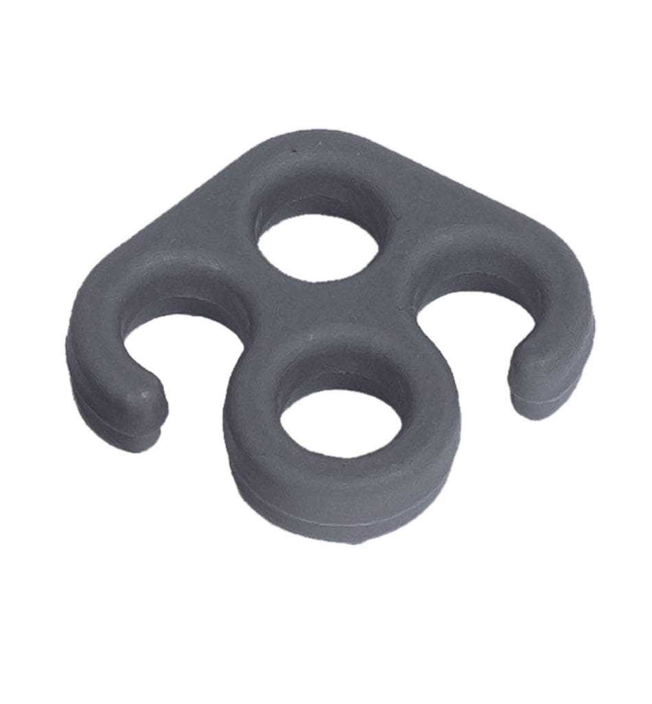 Q LLC ACCSLINGDEVILGRAY Sling Devil Mount Gray Glass Filled Nylon for Paracord Slings