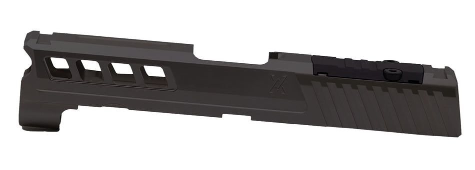 True Precision Axiom Pro Optic Cut Slide Springfield Hellcat Black DLC Anodized 416R Stainless