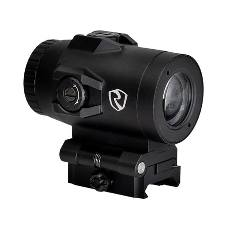 Riton Optics 3 Tactix 3X Magnifier Black 3x 22mm Flip-Away QD Mount