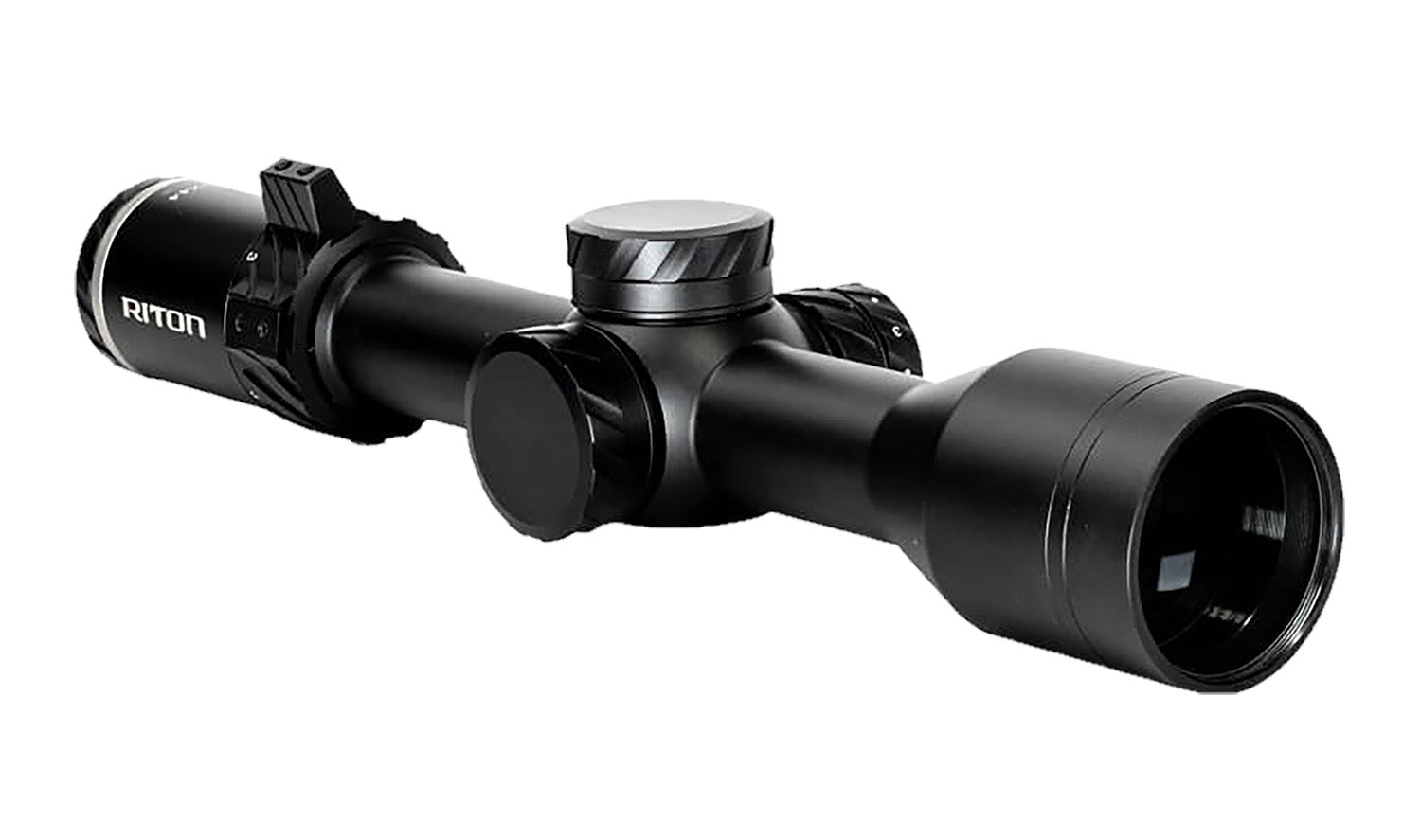 Riton Optics 5 Primal 2-12x44mm 30mm Tube Illuminated RDH Reticle Rifle Scope Black