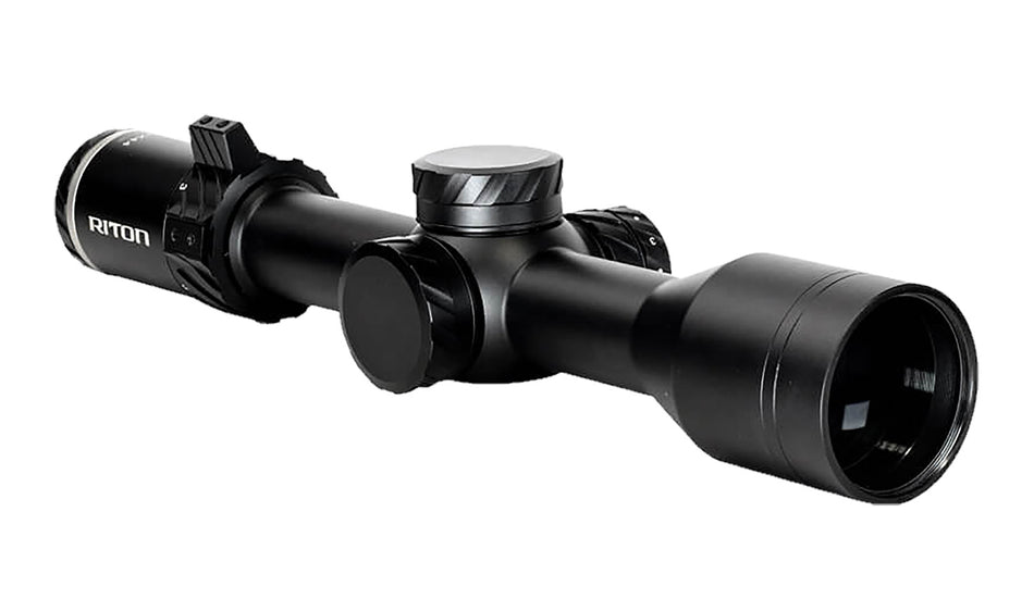 Riton Optics 5 Primal 2-12x44mm 30mm Tube Illuminated RDH Reticle Rifle Scope Black