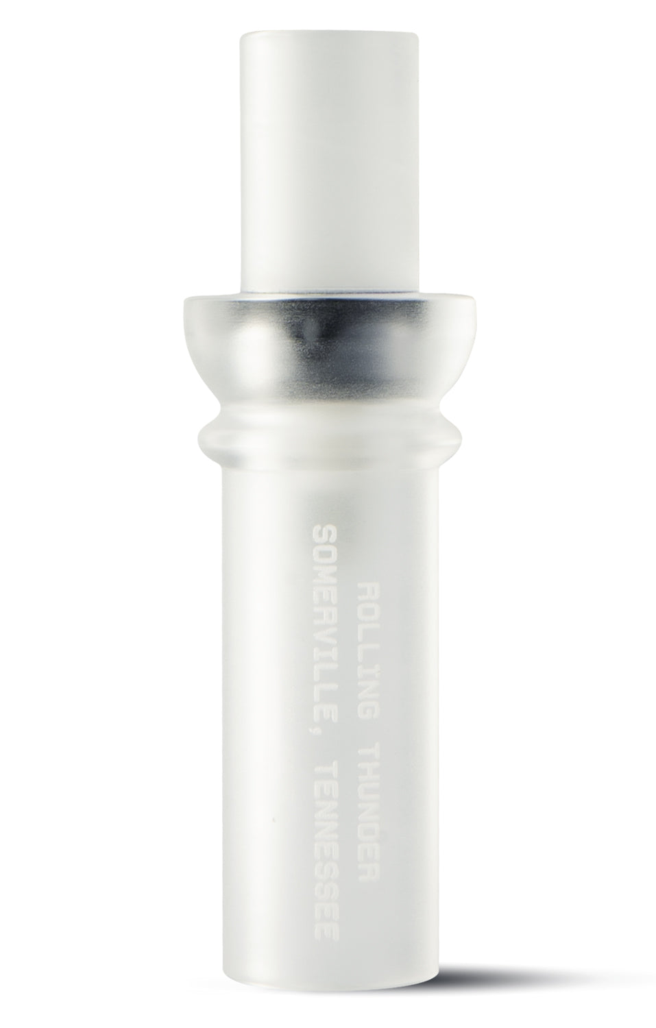 Rolling Thunder DC212CF Two Stroke Double Reed Duck Call – Frost Acrylic Cutdown