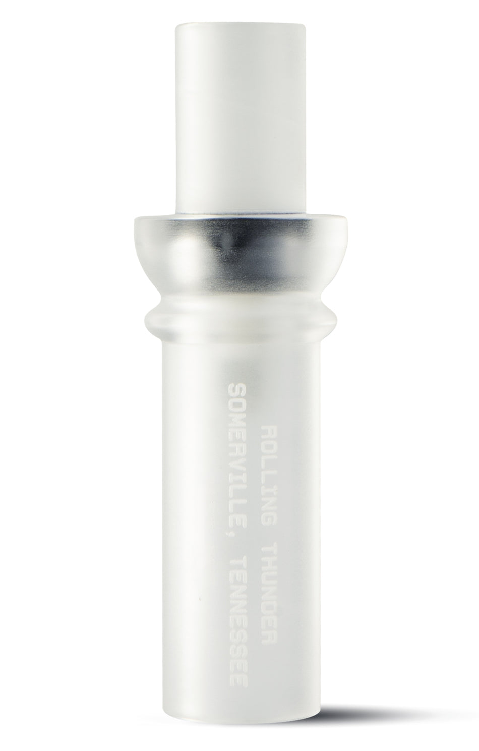 Rolling Thunder DC212CF Two Stroke Double Reed Duck Call – Frost Acrylic Cutdown