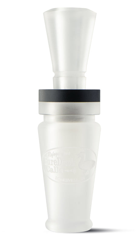 Rolling Thunder DC014CF Pure Duck J-Frame Duck Call - Frost Acrylic