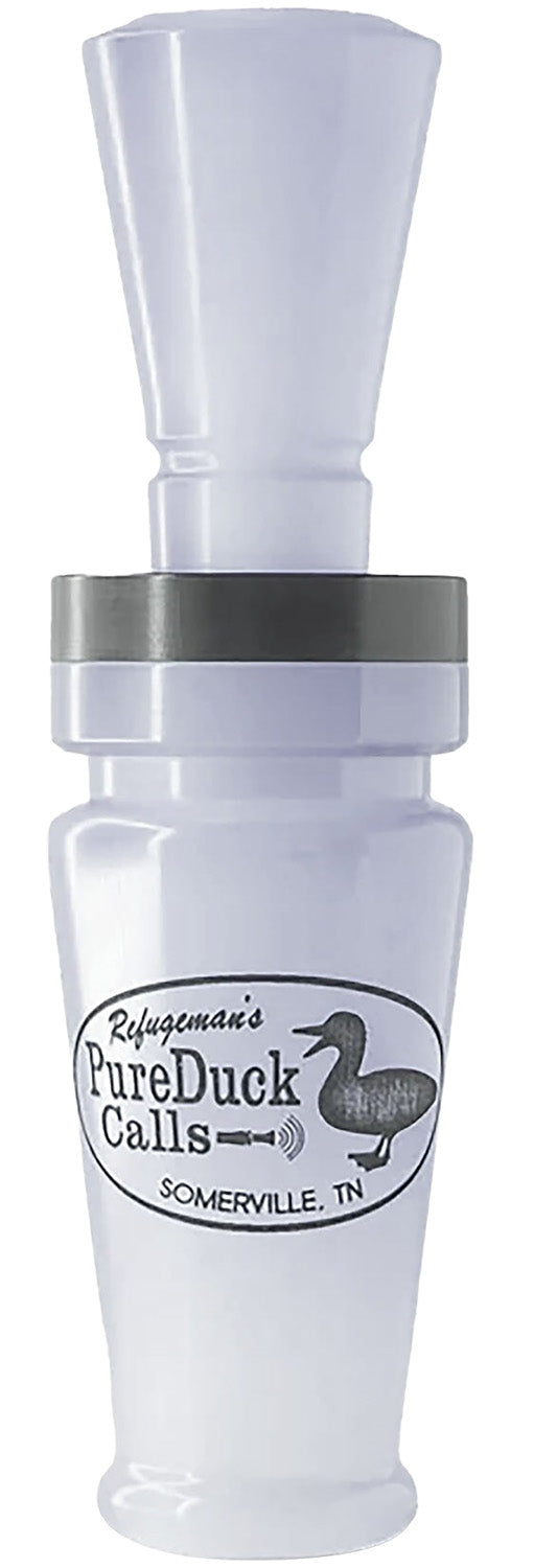 Rolling Thunder DC0142CF Pure Duck2 J-Frame Duck Call - Frost Acrylic
