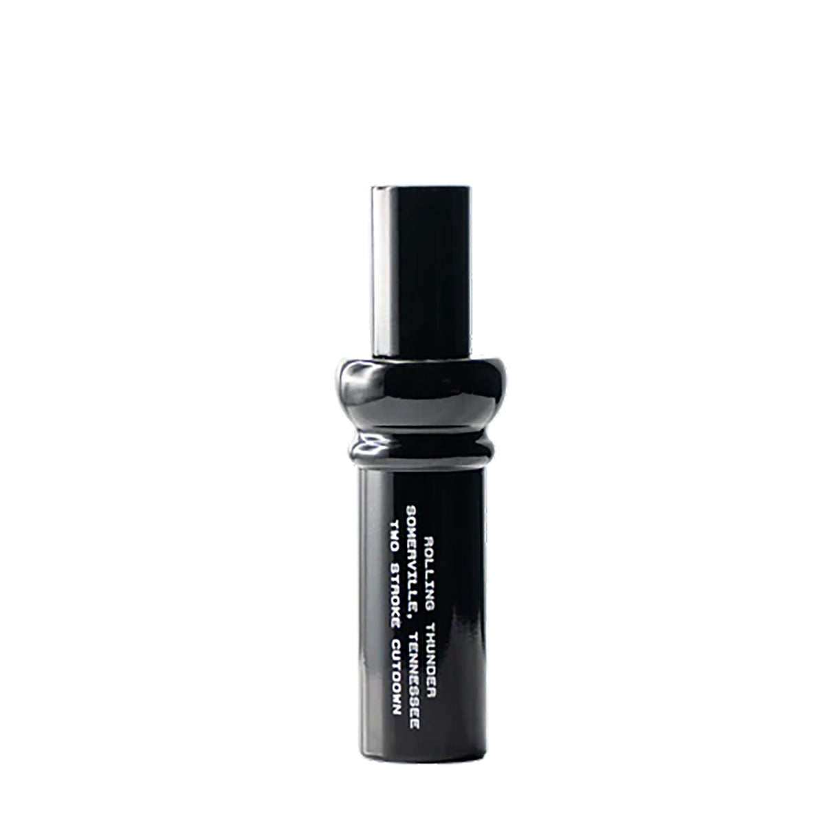 Rolling Thunder DC212BLK Two Stroke Double Reed Cutdown Duck Call - Blackout Acrylic
