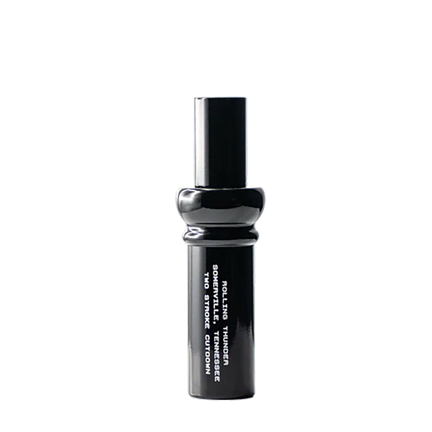 Rolling Thunder DC212BLK Two Stroke Double Reed Cutdown Duck Call - Blackout Acrylic
