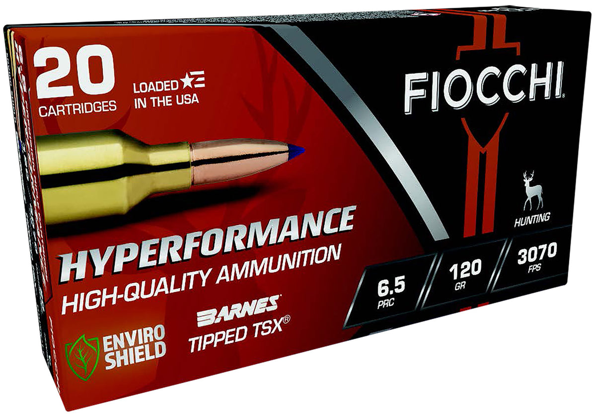 Fiocchi Hyperformance Hunt 6.5 PRC 120 gr PolyTip ammo