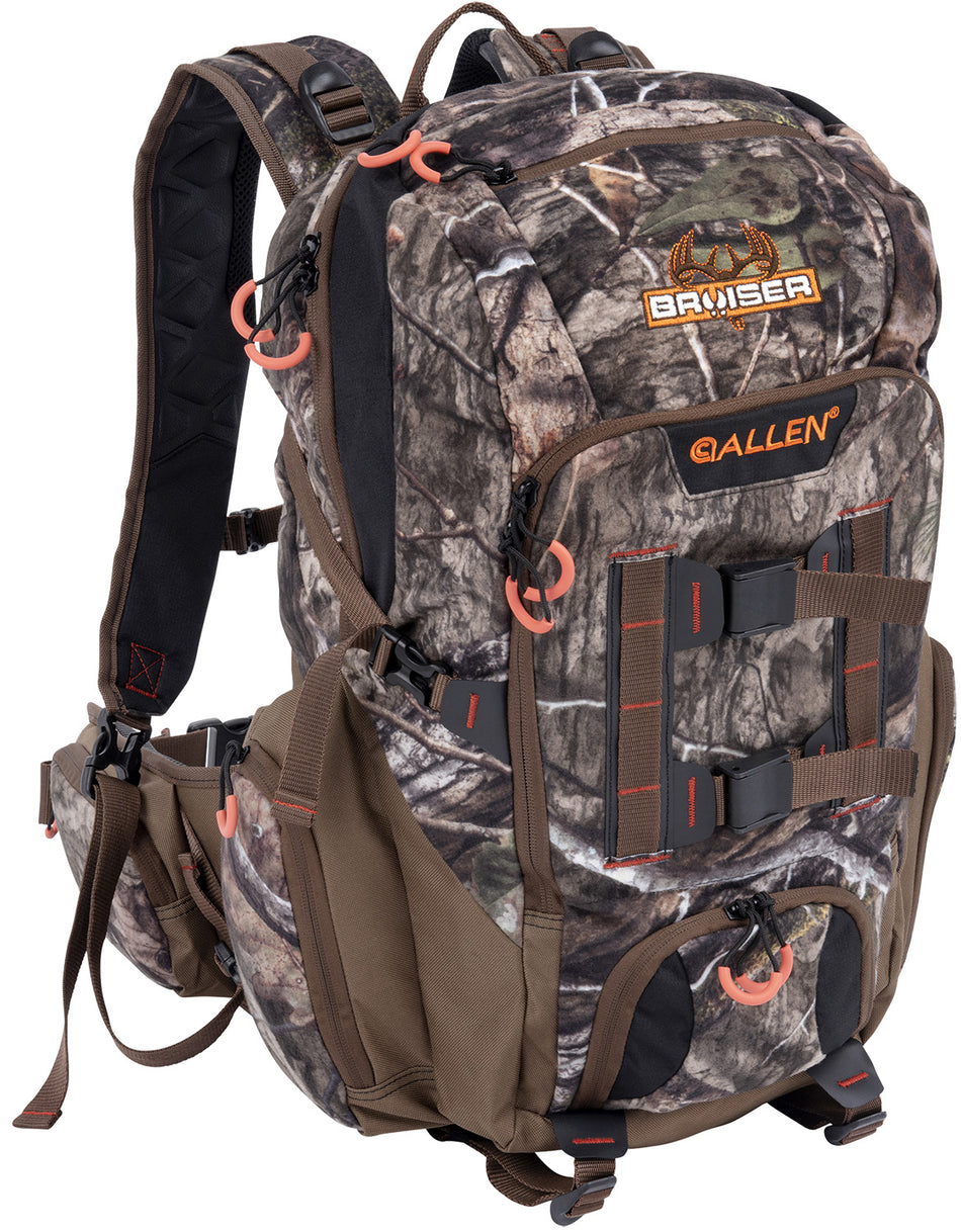 Allen 19175 Gear Fit Pursuit Bruiser Daypack Brown Mossy Oak Camo Hunting