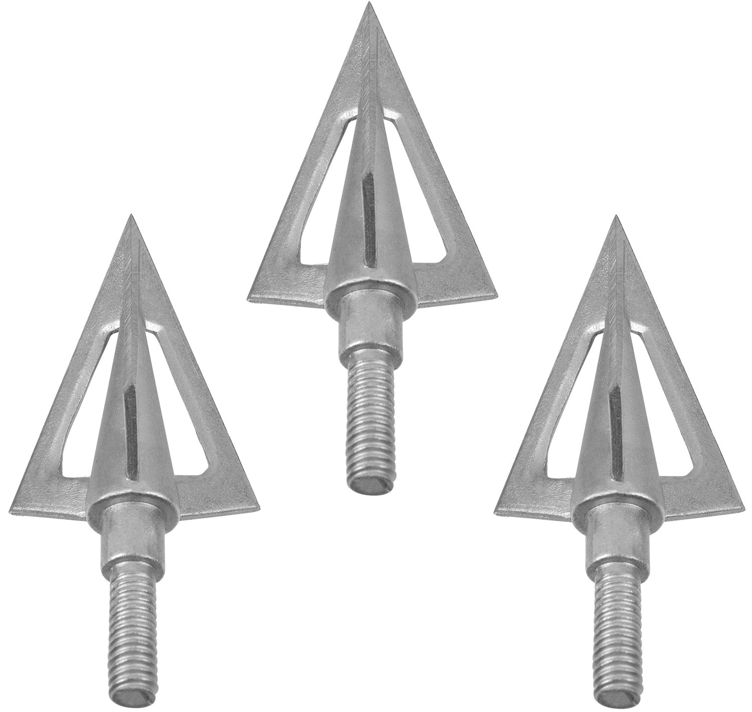 Allen 14615 Ion Fixed Blade Broadhead Gray 100 Grain 1-Inch Cut 3 Pack