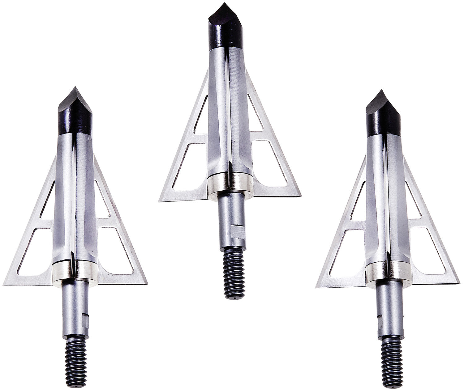Allen 14694 CX Terminus Crossbow Broadhead 3-Blade Stainless Steel Silver 3 Pack