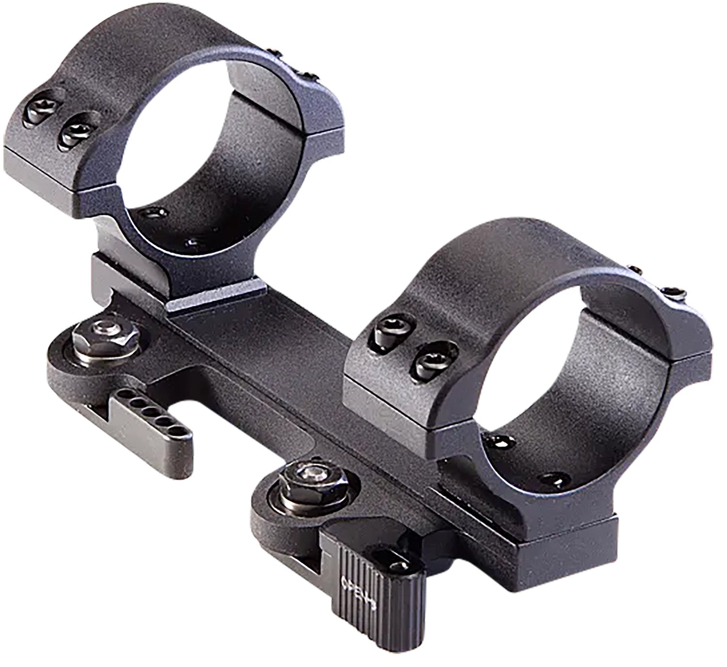 LaRue Tactical LT120 In-Line QD Scope Mount 30mm Tube Low Rings Black Aluminum
