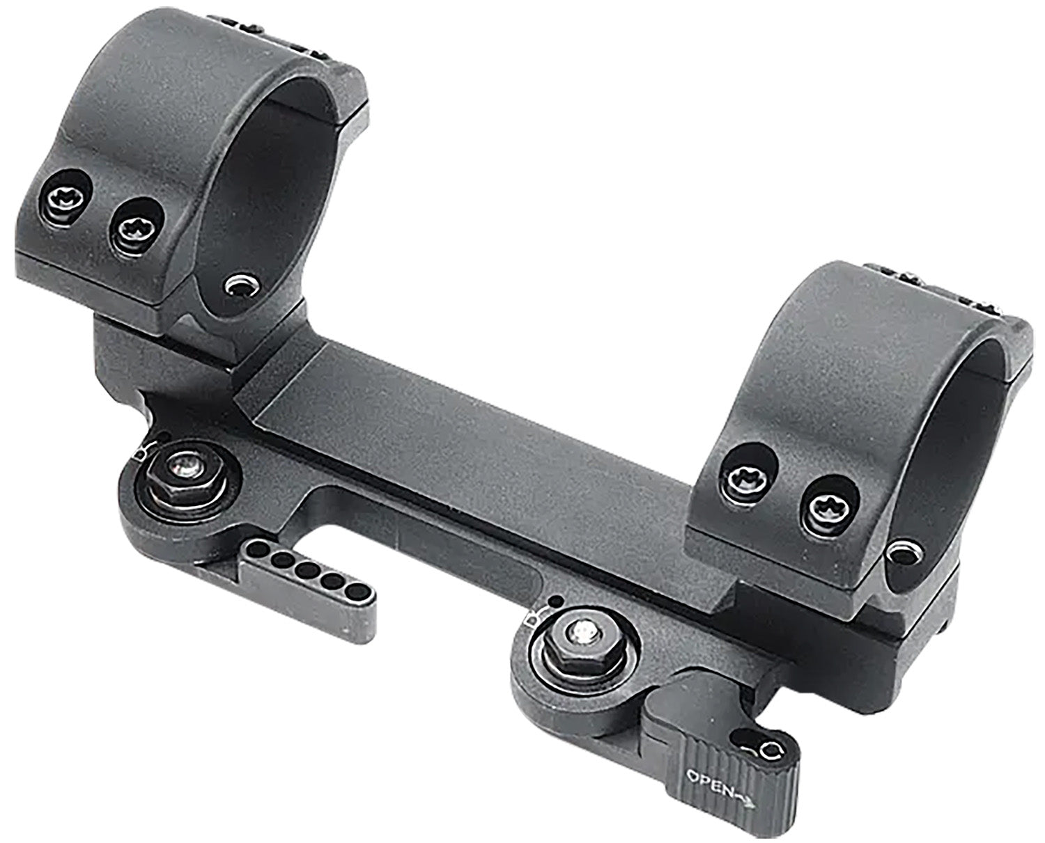 LaRue Tactical LT11230 In-Line QD Scope Mount 30mm Medium Rings 20 MOA Black