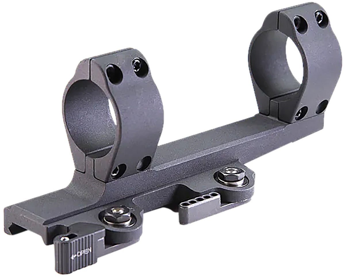 LaRue Tactical LT7453020 Cantilever QD Scope Mount 30mm Medium Rings 20 MOA Black