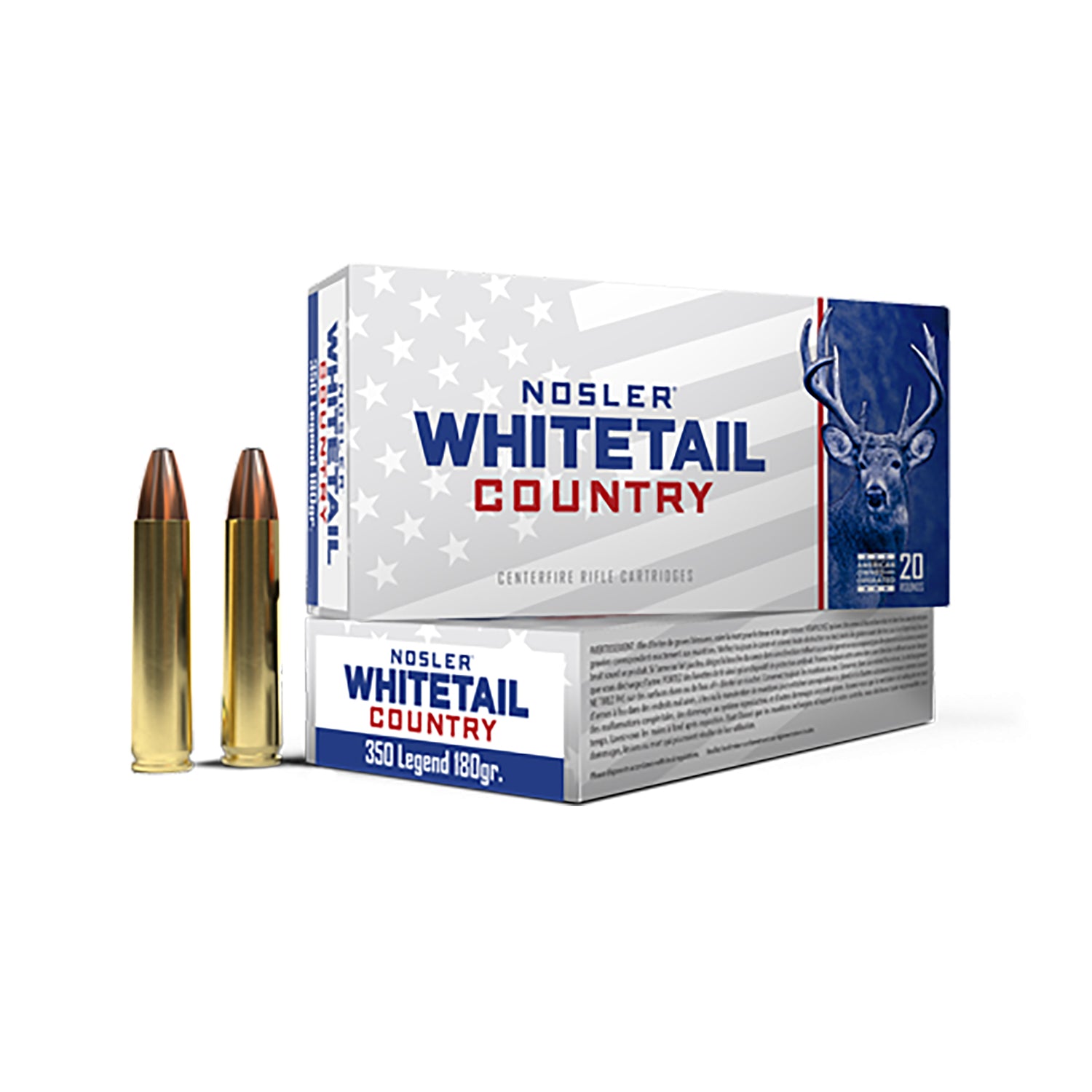 Nosler  .350 Legend 180 gr JSP ammo
