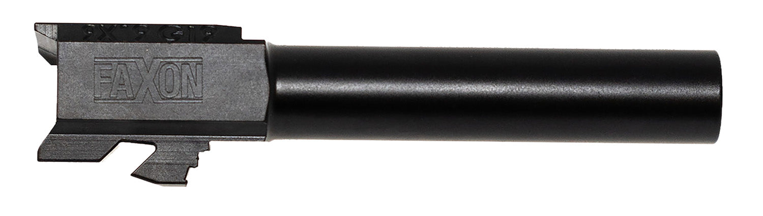 Faxon Firearms Duty Series 9mm Luger Barrel for Glock 19 Gen2-5 4150 Steel Nitride