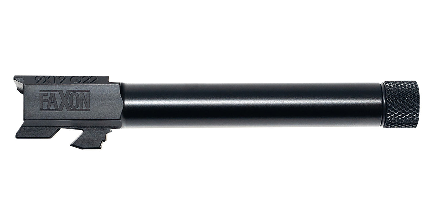 Faxon Firearms Duty Series 9mm Barrel for G22 Gen2-4 4150 Steel
