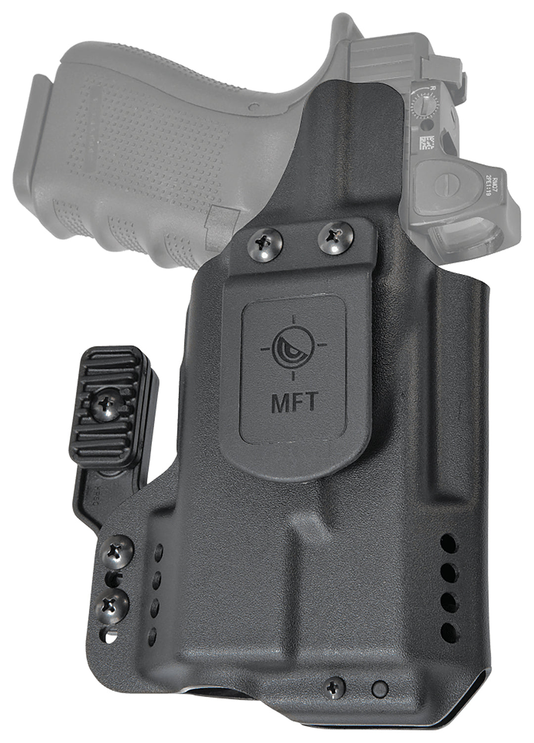 Mission First Tactical H5GL1WL1 IWB Holster Black Fits Glock 19 Ambidextrous