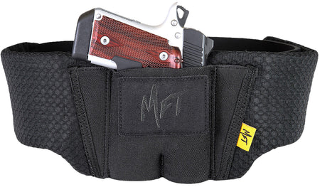 Mission First Tactical Ultralite Belly Band Holster Black 3D Spacer Mesh Ambidextrous Size 26"-52"