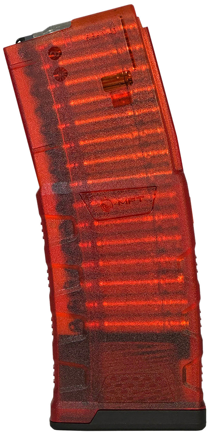 Mission First Tactical EXDPM556TR EXD 30-Round 5.56 AR/M4 Magazine Translucent Red Military-Grade Copolymer
