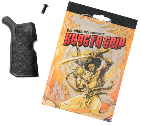 Die Free Co Kung Fu Grip Black Nylon Pistol Grip for AR15/M4/AR10/SR25