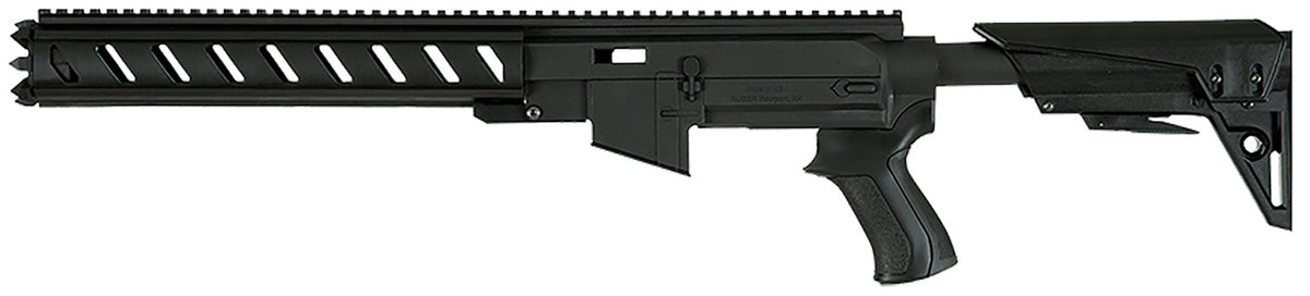 ATI Outdoors AR-22 GEN2 AR-15 Style Stock Conversion Kit Black Polymer for Ruger 10/22
