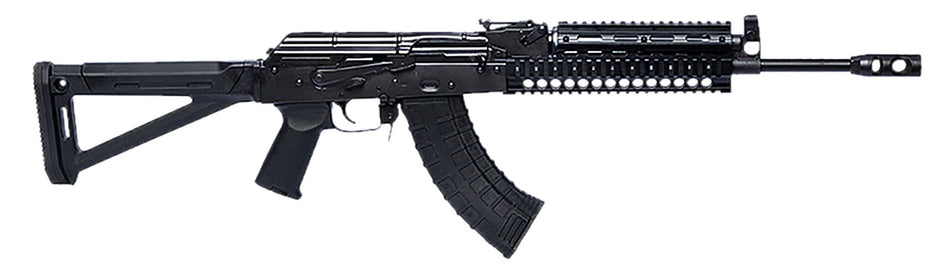 Riley Defense Inc RAK103MP RAK Tactical 7.62x39mm 30+1 16.25" Black Nitride Threaded Barrel, Black Oxide Mil-Spec Receiver, Magpul AK Black Polymer Stock, Black Polymer Grip