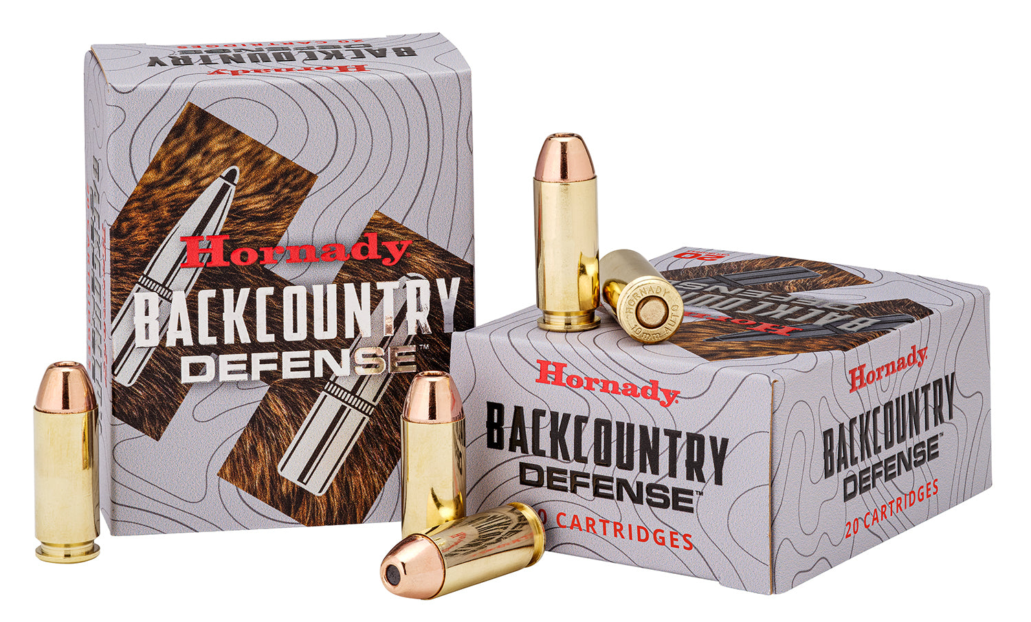 Hornady BACKCOUNTRY DEFENSE .500 S&W Mag 500 gr JSP ammo