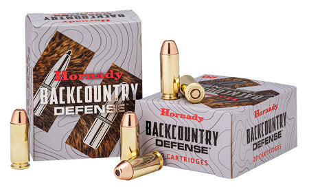 Hornady BACKCOUNTRY DEFENSE .500 S&W Mag 500 gr JSP ammo