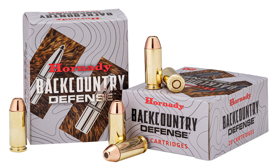 Hornady BACKCOUNTRY DEFENSE .500 S&W Mag 500 gr JSP ammo
