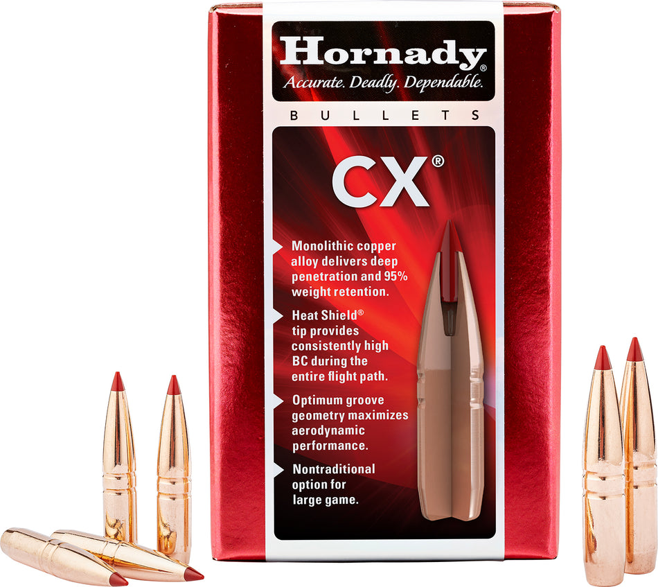 Hornady CX 22 Cal .224 70gr Rifle Bullets 50-Count