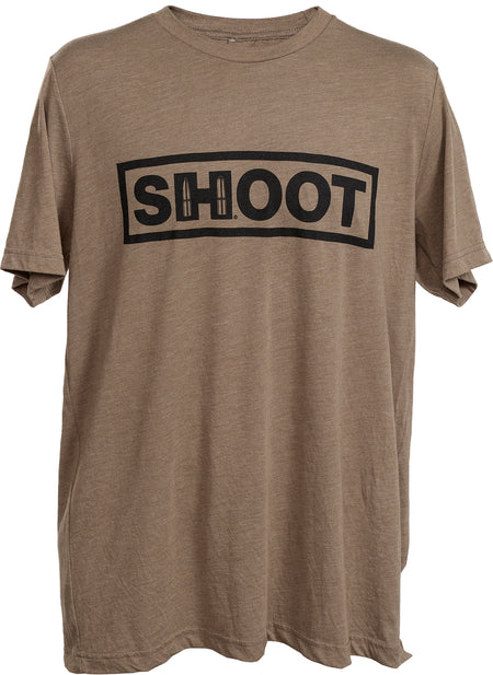 Hornady Shoot Brown Tri-Blend Short Sleeve T-Shirt 2XL