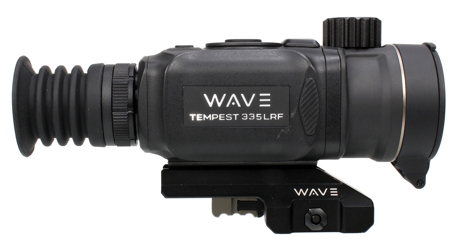 Wave Tempest 335 LRF Thermal Riflescope Black 3.3x 35mm 384x288 12 Micron 50Hz Digital Zoom 13.2x